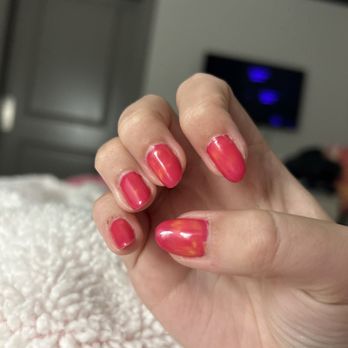 Daisy Nails - My nails have turned yellow hued no idea why. Got them done a week ago. - Nail Salons Near Me - Birmingham, Alabama Daisy Nails - My nails have turned yellow hued no idea why. Got them done a week ago. - Nail Salons Near Me - Birmingham, Alabama