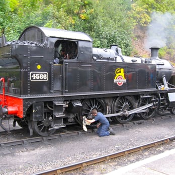 Severn Valley Railway Holdings - GWR Class 5600 2-6-2 tank number 4566 at Bewdley - Mass Media Near Me