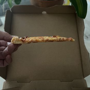 Lefty's Pizza - No rise to the crust and stiff as a board! - Pizza Near Me - Las Vegas, Nevada