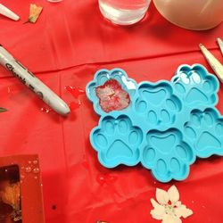 Paint 'N Play RVA - Paw print keychain
