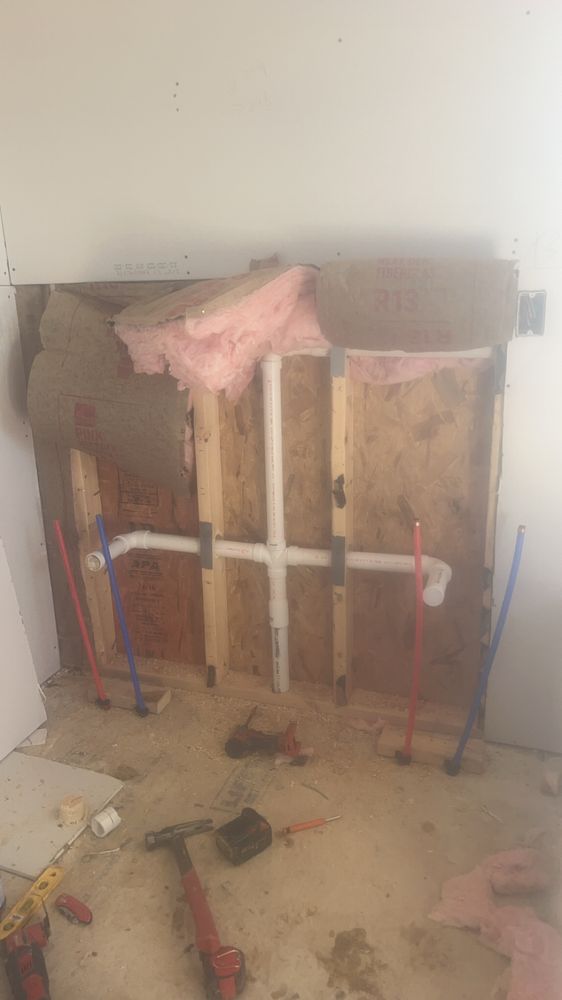 Slide of Wells plumbing