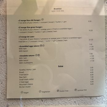 Restaurant Berggasthaus First - Menu - Swiss Food Near Me - Grindelwald, BE