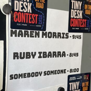 Mohawk - Line up for Tiny Desk on the Road, 2025 - Music Venues Near Me - Austin, Texas Mohawk - Line up for Tiny Desk on the Road, 2025 - Music Venues Near Me - Austin, Texas
