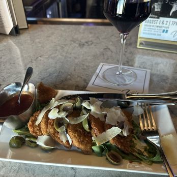 Vic’s - Eggplant Crostini and red wine - Italian Near Me - Las Vegas, Nevada Vic’s - Eggplant Crostini and red wine - Italian Near Me - Las Vegas, Nevada
