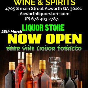 Acworth Wine & Spirits - Beer, Wine & Spirits Near Me - Acworth, Georgia Acworth Wine & Spirits - Beer, Wine & Spirits Near Me - Acworth, Georgia