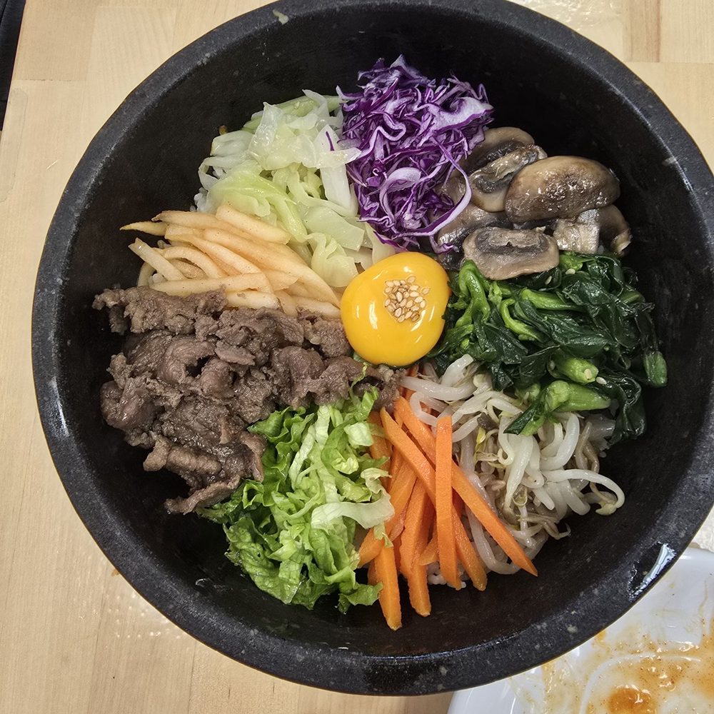 Stone hot pot dish Stone hot pot dish