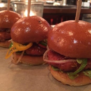 Laurel Tavern - Chorizo sliders (x3) - New American Near Me - Studio City, California Laurel Tavern - Chorizo sliders (x3) - New American Near Me - Studio City, California