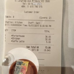 Spanish Bar and Grill - Yes we paid our bill but not happy.