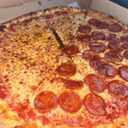 Pete's-A-Place - Half cheese/ half pepperoni