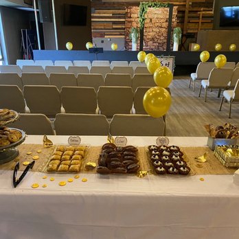 Sokar Pastry - a table with desserts and balloons - Desserts Near Me - Chino, California Sokar Pastry - a table with desserts and balloons - Desserts Near Me - Chino, California
