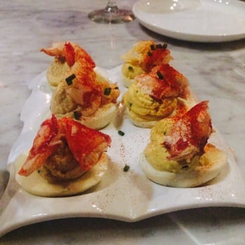 Mignonette - Lobster deviled eggs - New American Near Me - Miami, Florida