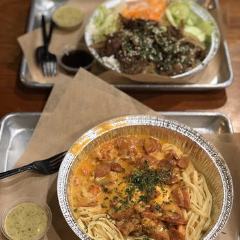 Nguyen's Kitchen - Crawfish Pasta - Vietnamese Near Me - Orange, California