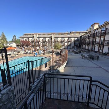 Holiday Inn The Lodge at Big Bear Lake - Pool Area - Big Bear, CA