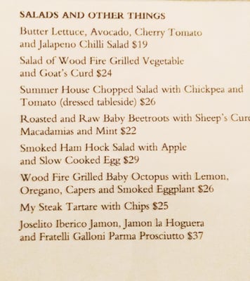 Menu photo 8 Rockpool Bar & Grill Sydney, NSW Menu photo 8 Rockpool Bar & Grill Sydney, NSW
