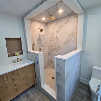 Regaro Stone - Shower entry... - Countertop Installation Near Me - Wallington, New Jersey Regaro Stone - Shower entry... - Countertop Installation Near Me - Wallington, New Jersey