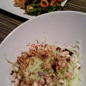 Kumori - Ware - Cucumber octopus salad and spicy calamari - Sushi Bars Near Me - Mcallen, Texas Kumori - Ware - Cucumber octopus salad and spicy calamari - Sushi Bars Near Me - Mcallen, Texas