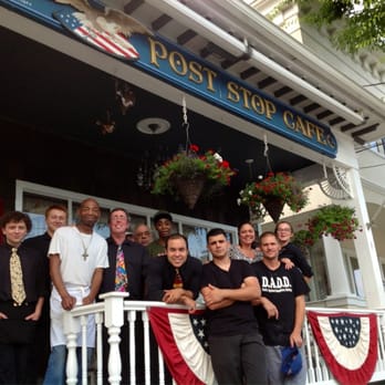 Post Stop Cafe - This is a picture above of the staff at the post stop cafe, we are all very friendly, caring diverse staff - American Near Me - Westhampton Beach, New York Post Stop Cafe - This is a picture above of the staff at the post stop cafe, we are all very friendly, caring diverse staff - American Near Me - Westhampton Beach, New York