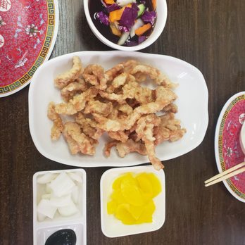 Jin Jja Roo - Crispy fried pork and sides - Korean Near Me - Gardena, California