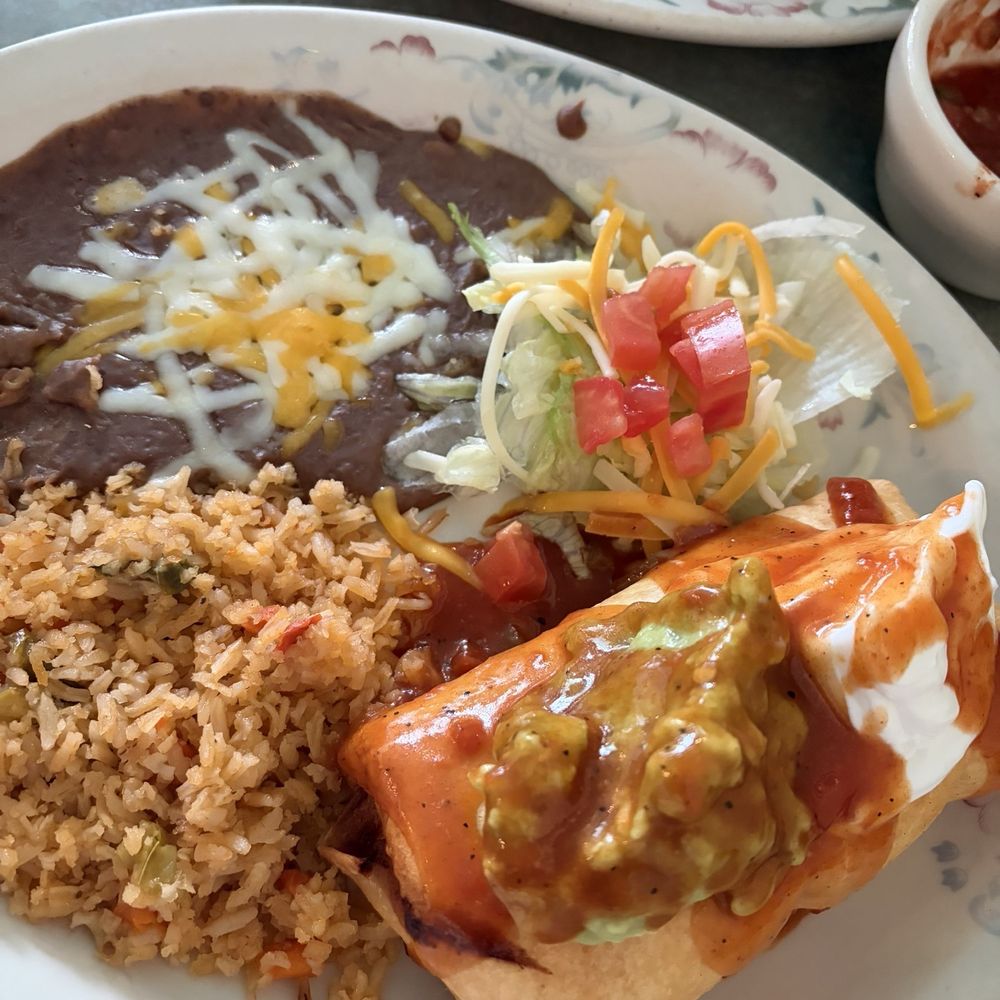 Fiesta Guadalajara | Mexican - 16. Chimichanga Combination - Mexican Near Me - Boise, Idaho Fiesta Guadalajara | Mexican - 16. Chimichanga Combination - Mexican Near Me - Boise, Idaho