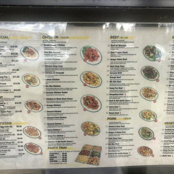Joy Luck - Menu pg. 2 on front window (Feb '21) - Chinese Near Me - Kingston, Washington