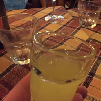 Er Faciolaro - Complimentary limoncello after our meal. Ask for it because they will conveniently "forget" they promised it to you! - Roman Near Me - Rome, RM Er Faciolaro - Complimentary limoncello after our meal. Ask for it because they will conveniently "forget" they promised it to you! - Roman Near Me - Rome, RM