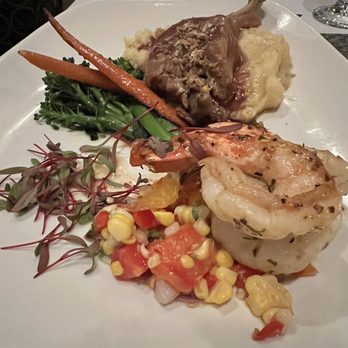 Kimi's Chop & Oyster House - Special : duck confit and shrimp - Seafood Near Me - Holladay, Utah