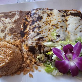 Margarita's Cafe - Enchiladas Poblano Mole - yum!! - Mexican Near Me - Merrick, New York