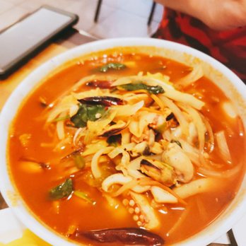 Red Gem - Spicy Seafood Noodle Soup - Chinese Near Me - Tacoma, Washington