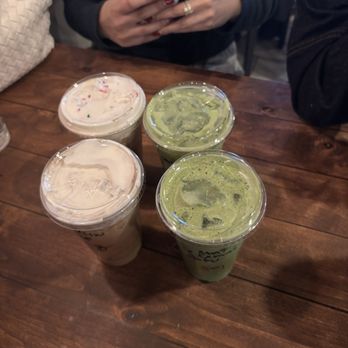 Toasted - Iced matchas and dulce de leche lattes with cold foam - Coffee & Tea Near Me - Riverside, California