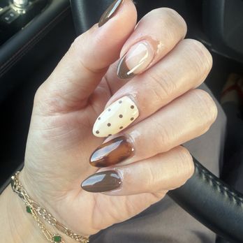 Lumi Nail Studio - My new fall nails! Love - Nail Salons Near Me - Pasadena, California