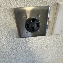 Outlet installation. Outlet installation.