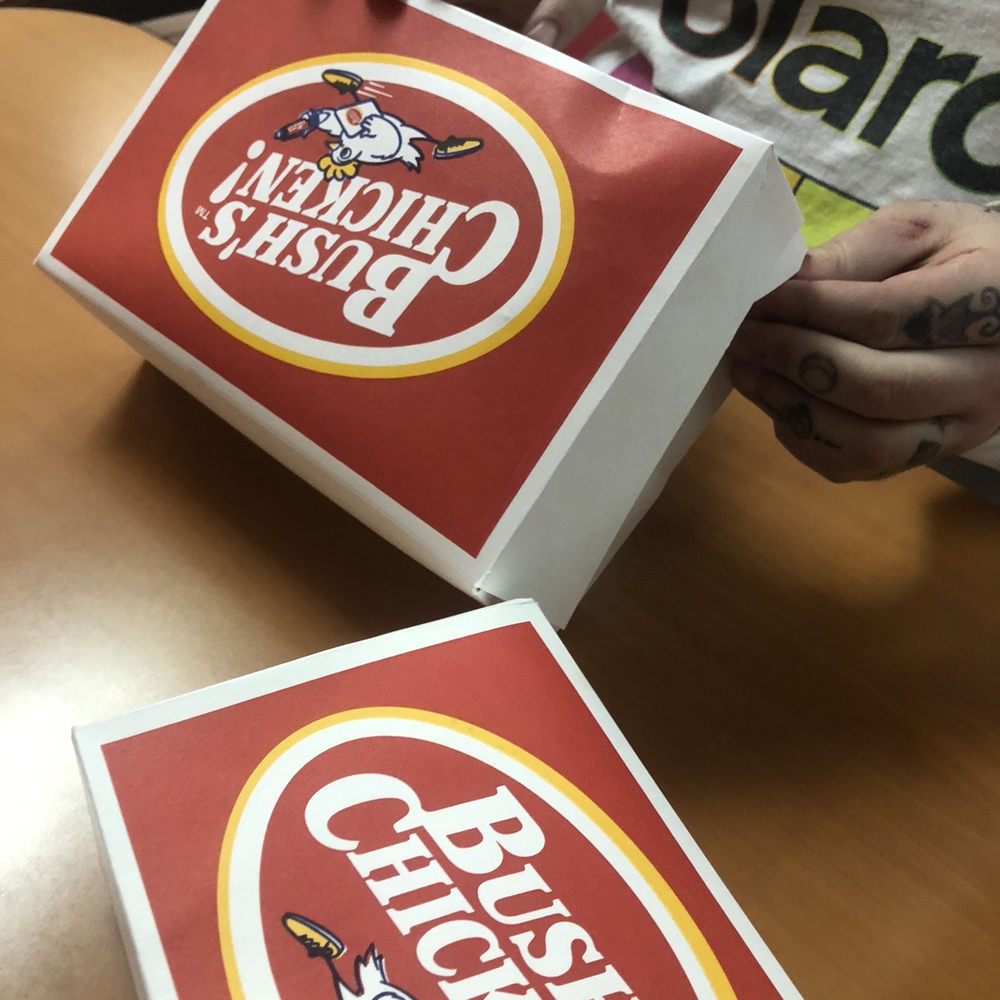 Bush's Chicken - That packaging tho ! - American Near Me - Killeen, Texas Bush's Chicken - That packaging tho ! - American Near Me - Killeen, Texas
