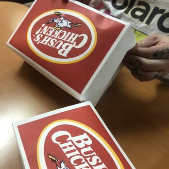 Bush's Chicken - That packaging tho ! - American Near Me - Killeen, Texas Bush's Chicken - That packaging tho ! - American Near Me - Killeen, Texas