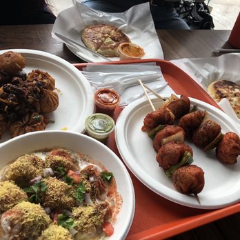 Momo Crave - The 2 round pancake looking things were the baras. - Himalayan/Nepalese Near Me - Woodside, New York Momo Crave - The 2 round pancake looking things were the baras. - Himalayan/Nepalese Near Me - Woodside, New York