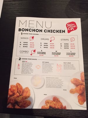 Menu photo 8 Bonchon San Mateo San Mateo, CA Menu photo 8 Bonchon San Mateo San Mateo, CA