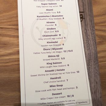 Yujo Umi - Omakase menu on 7/5/24 - Japanese Near Me - Frisco, Texas Yujo Umi - Omakase menu on 7/5/24 - Japanese Near Me - Frisco, Texas