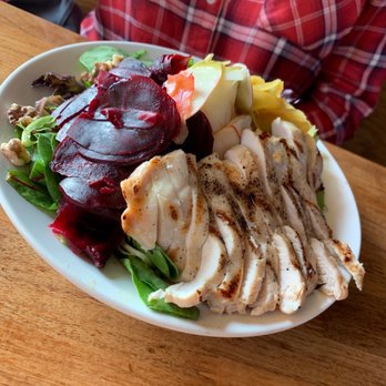 The Observatory - Beet salad with chicken - New American Near Me - Portland, Oregon The Observatory - Beet salad with chicken - New American Near Me - Portland, Oregon