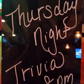 The Daily Pint - Trivia Night Every Thursday Night @ 8pm! - American Near Me - Wilbraham, Massachusetts The Daily Pint - Trivia Night Every Thursday Night @ 8pm! - American Near Me - Wilbraham, Massachusetts