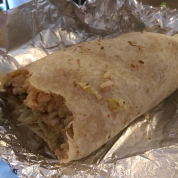 Ortegas Taqueria - Carne asada burrito. A good size burrito. - Tacos Near Me - Reedley, California