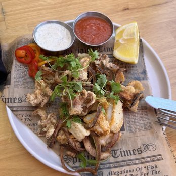 Solana Beach Kitchen - Calamari - New American Near Me - Solana Beach, California Solana Beach Kitchen - Calamari - New American Near Me - Solana Beach, California