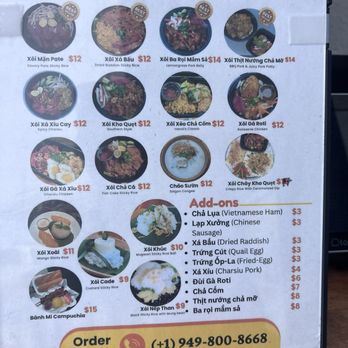 Xoi Xinh - menu - Vietnamese Near Me - Fountain Valley, California Xoi Xinh - menu - Vietnamese Near Me - Fountain Valley, California