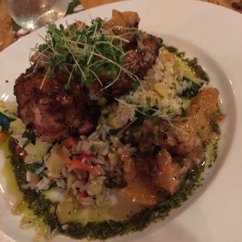Farm Table - Roasted chicken with basmati rice - New American Near Me - Wake Forest, North Carolina