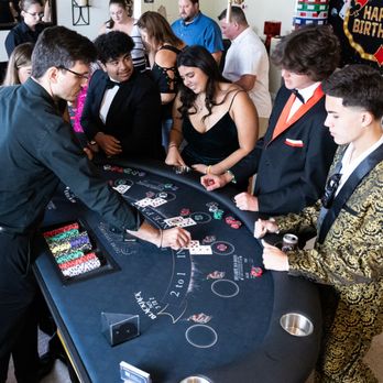 Spark Events - Daniel patiently teaching Blackjack - Party Equipment Rentals Near Me Spark Events - Daniel patiently teaching Blackjack - Party Equipment Rentals Near Me