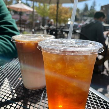 Baked and Brewed - Caramel Macchiato and Peach Tea - Coffee & Tea Near Me - Auburn, California Baked and Brewed - Caramel Macchiato and Peach Tea - Coffee & Tea Near Me - Auburn, California