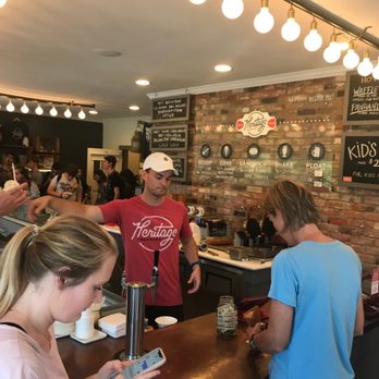 Heritage Creamery - Place is crazy busy! - Ice Cream & Frozen Yogurt Near Me - Waco, Texas Heritage Creamery - Place is crazy busy! - Ice Cream & Frozen Yogurt Near Me - Waco, Texas