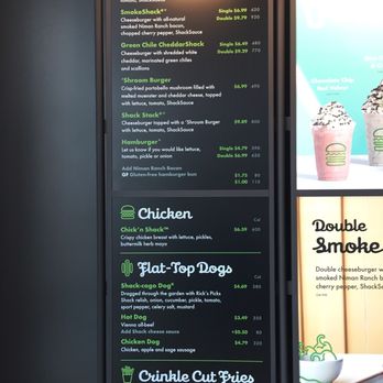 Shake Shack RiNo - Menu - Fast Food Near Me - Denver, Colorado Shake Shack RiNo - Menu - Fast Food Near Me - Denver, Colorado