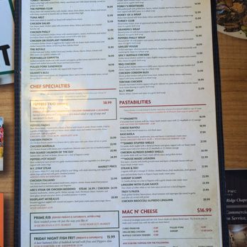 Peppers - Menu - Delis Near Me - Canandaigua, New York