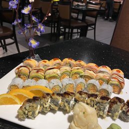 Chili roll, bumble bee roll, Jacky roll, and firecracker roll Chili roll, bumble bee roll, Jacky roll, and firecracker roll