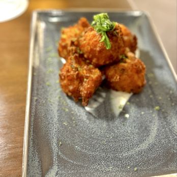 Ramsay's Kitchen - PIMENTO CHEESE & CRAB FRITTERS - Salad Near Me - Danville, Virginia
