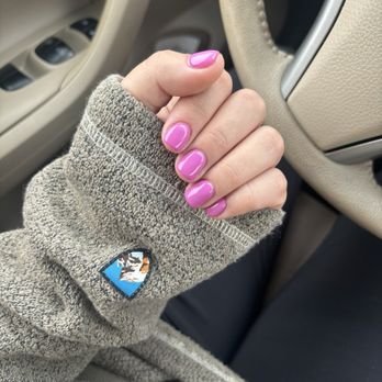 Safety Nails and Spa - Builder gel with gel polish - Nail Salons Near Me - Elk Grove, California